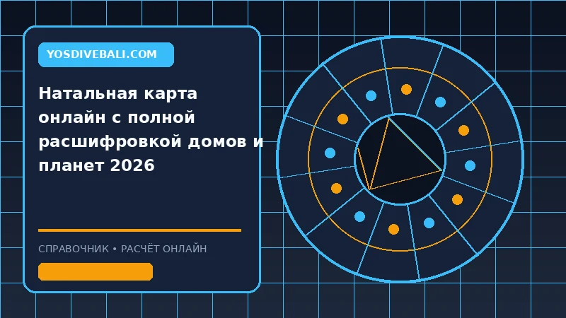натальная карта онлайн с полной расшифровкой домов и планет 2026 — инструкция, параметры и